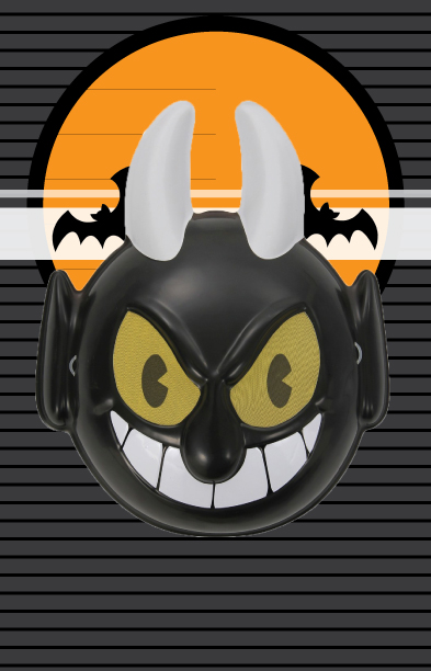 Cuphead Don't Deal With the Devil The Devil Vacuform Mask