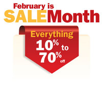 February is SALE Month