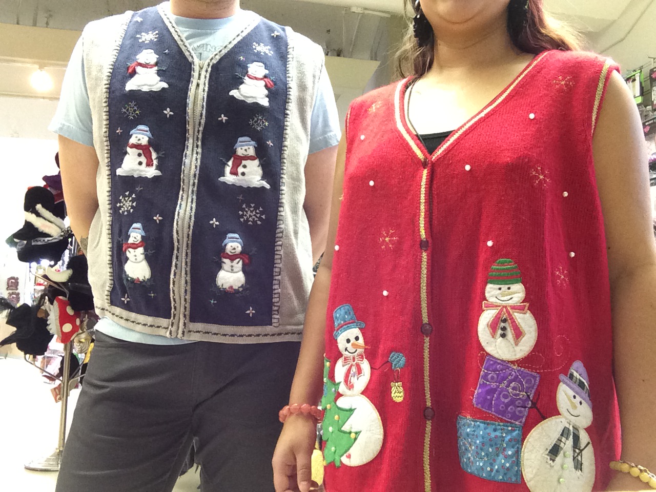 Snowmen Ugly Christmas Sweaters